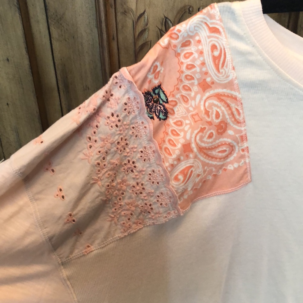 We The Free Feelin It Patchwork Top - image 5